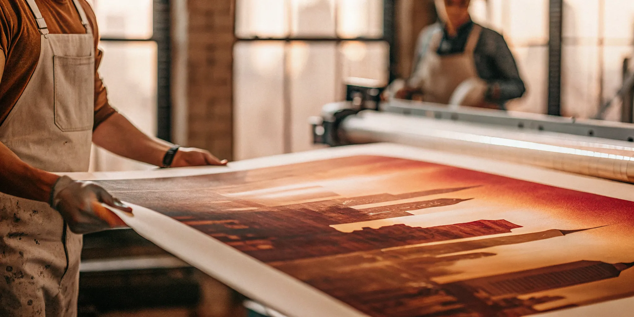 High-quality banner printing in New York with vibrant colors and professional finishing.